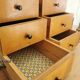 Haberdashery furniture 6 vintage drawers