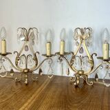 Pair of Art Deco candelabra