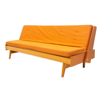 Mid century folding sofabed, 1960´s, Czechoslovakia