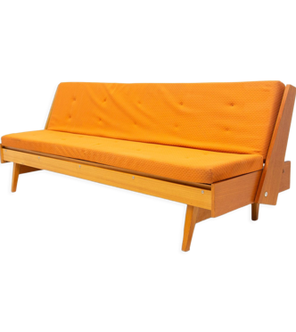 Mid century folding sofabed, 1960´s, Czechoslovakia