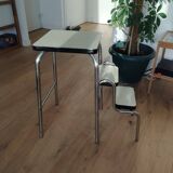 Formica step stool with two steps