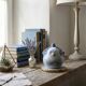 Decorative porcelain bird Virebent – Vintage French ceramics