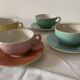 Vintage cups and saucers