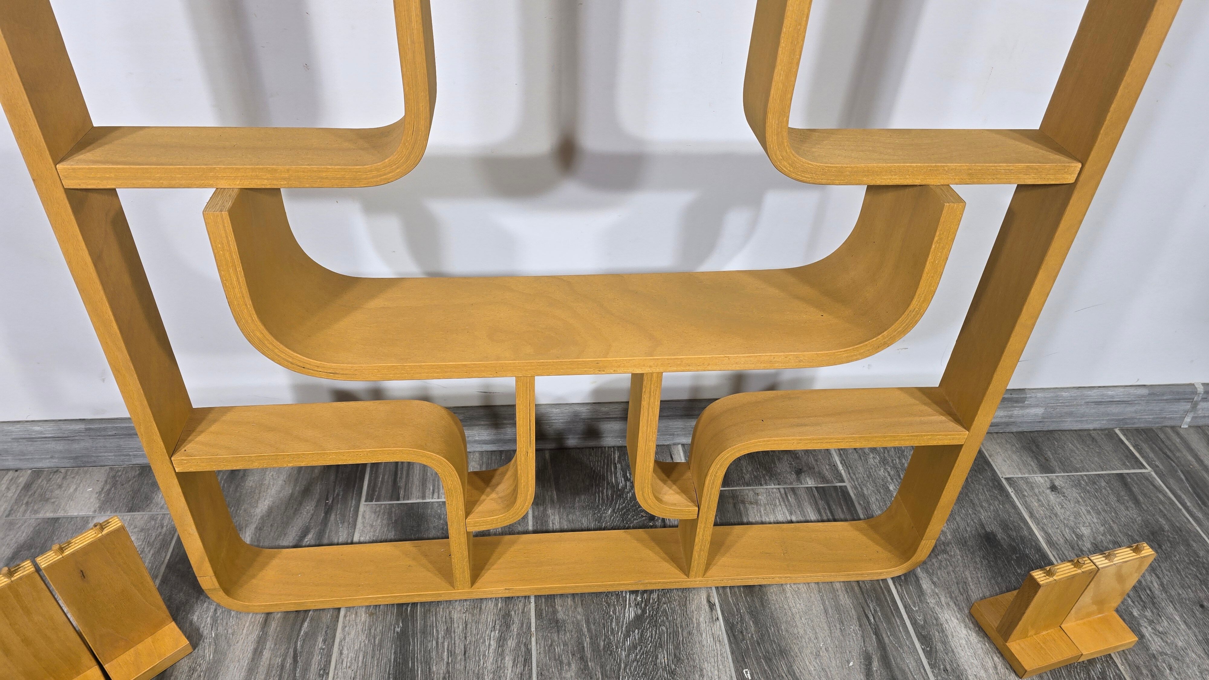 Room Divider by Ludvik Volak for Drevopodnik Holesov, 1950s