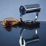 Art Deco Desk Chromed Lamp for Bankers