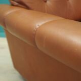 Leather armchair, Danish design, 1960s, production: Denmark