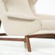 Mid-Century Modern Armchair 877 by Gianfranco Frattini for Cassina