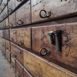 XXL Industrial Vintage Apothecary Cabinet | Hardware Store Drawer Unit