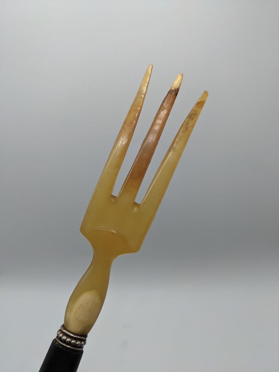 horned salad cutlery - l: 25cm