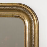 19th C Louis Philipe Mirror with Stripes