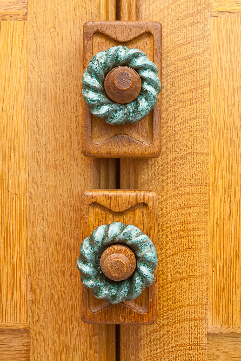 Pair of Guillerme and Chambron cabinets