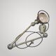 Ancienne lampe jielde 2 bras fonctionne