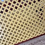 Perforated sheet metal planter
