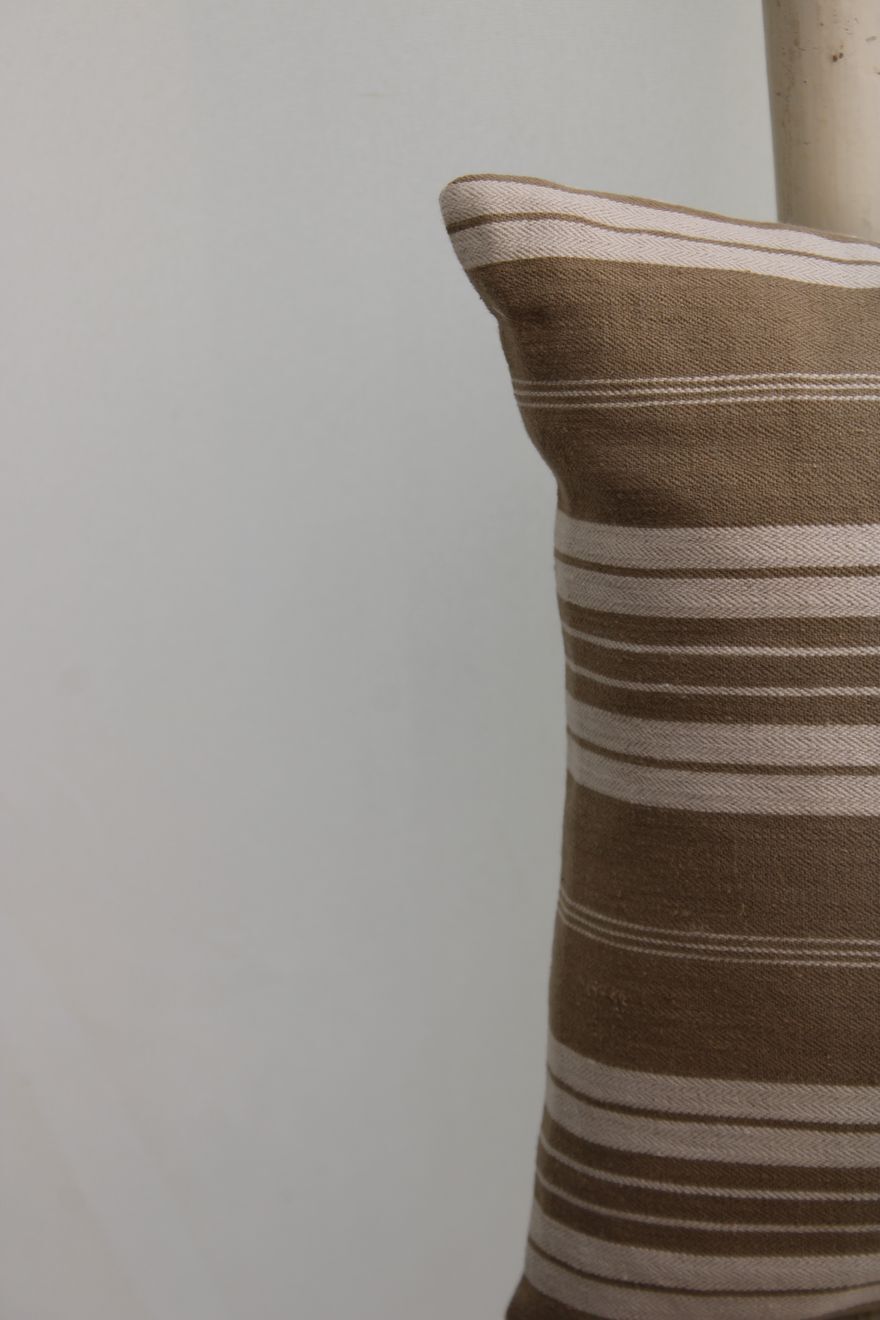 Striped cushion