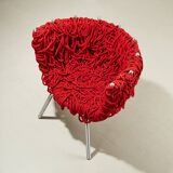 Fernando & Humberto Campana Vermelha Lounge Chair for Edra 1993/1998