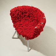Fernando & Humberto Campana Vermelha Lounge Chair for Edra 1993/1998