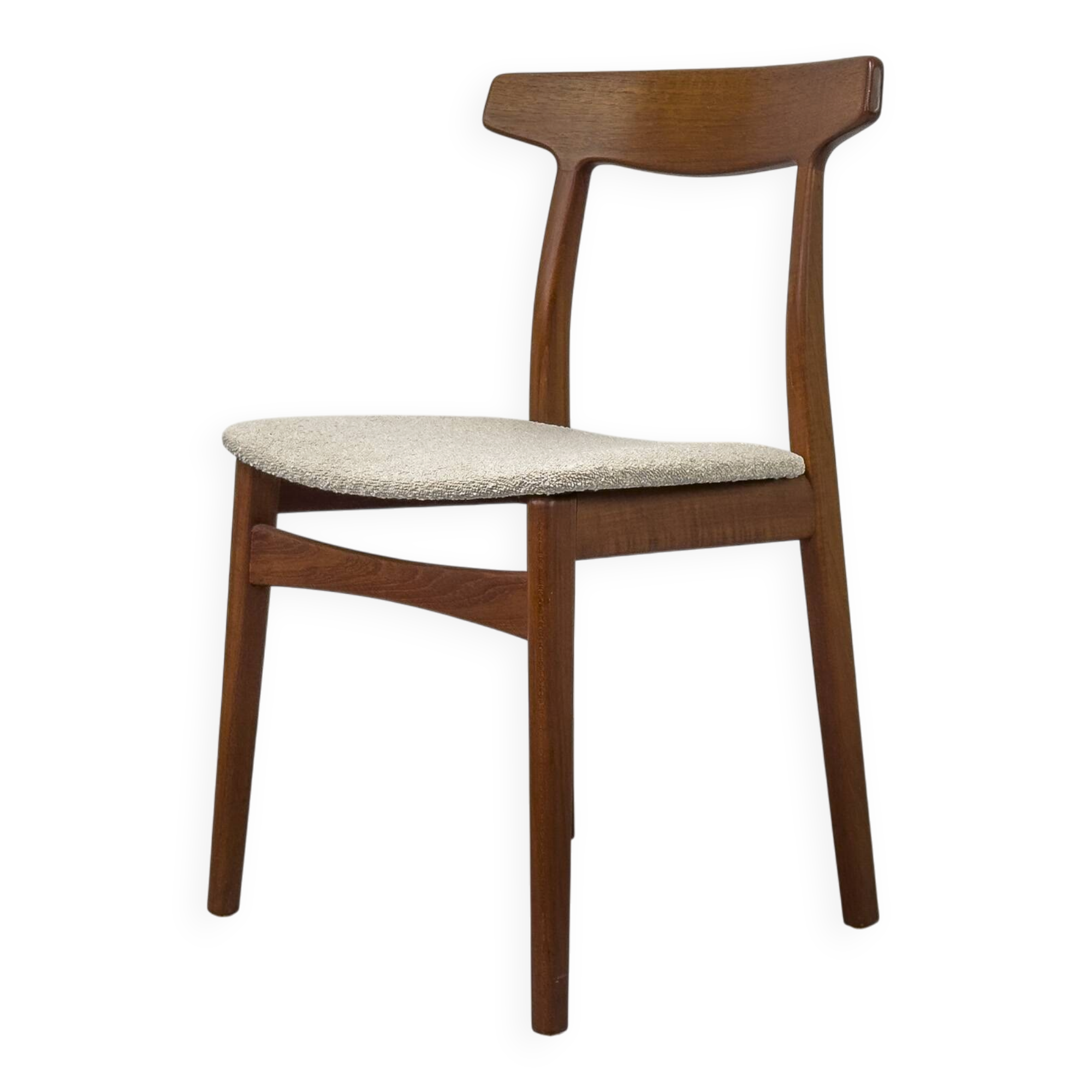 Teak Dining Chair by Henning Kjaernulf for Bruno Hansen, 1960s