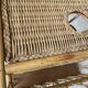 vintage rattan bed meal tray or coffee table design 1960 60