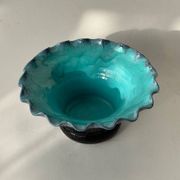 Coupe en céramique émaillée 1960