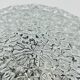 Vintage diamond point glass wall light RZB