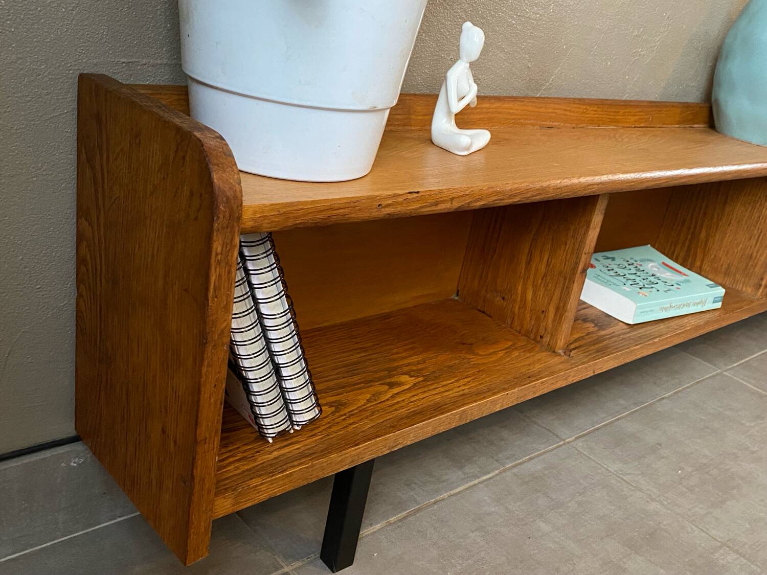 Vintage wooden sideboard (shallow)