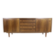 Teak sideboard with central drawers, 1960s