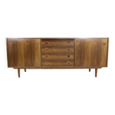Buffet en teck avec tiroirs centraux, années 1960