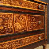 Commode marquetée de style Louis XVI