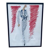 Affiche Yves Saint Laurent