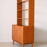 Vintage bookcase with storage compartment