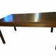 Table scandinave extensible en chêne des années 60