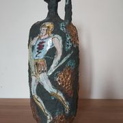 Ceramic vase Italy 50's