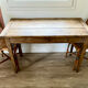 Oak farmhouse table