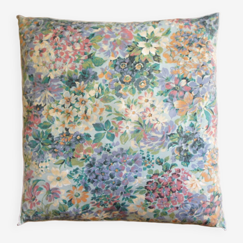 Double-sided floral cushion