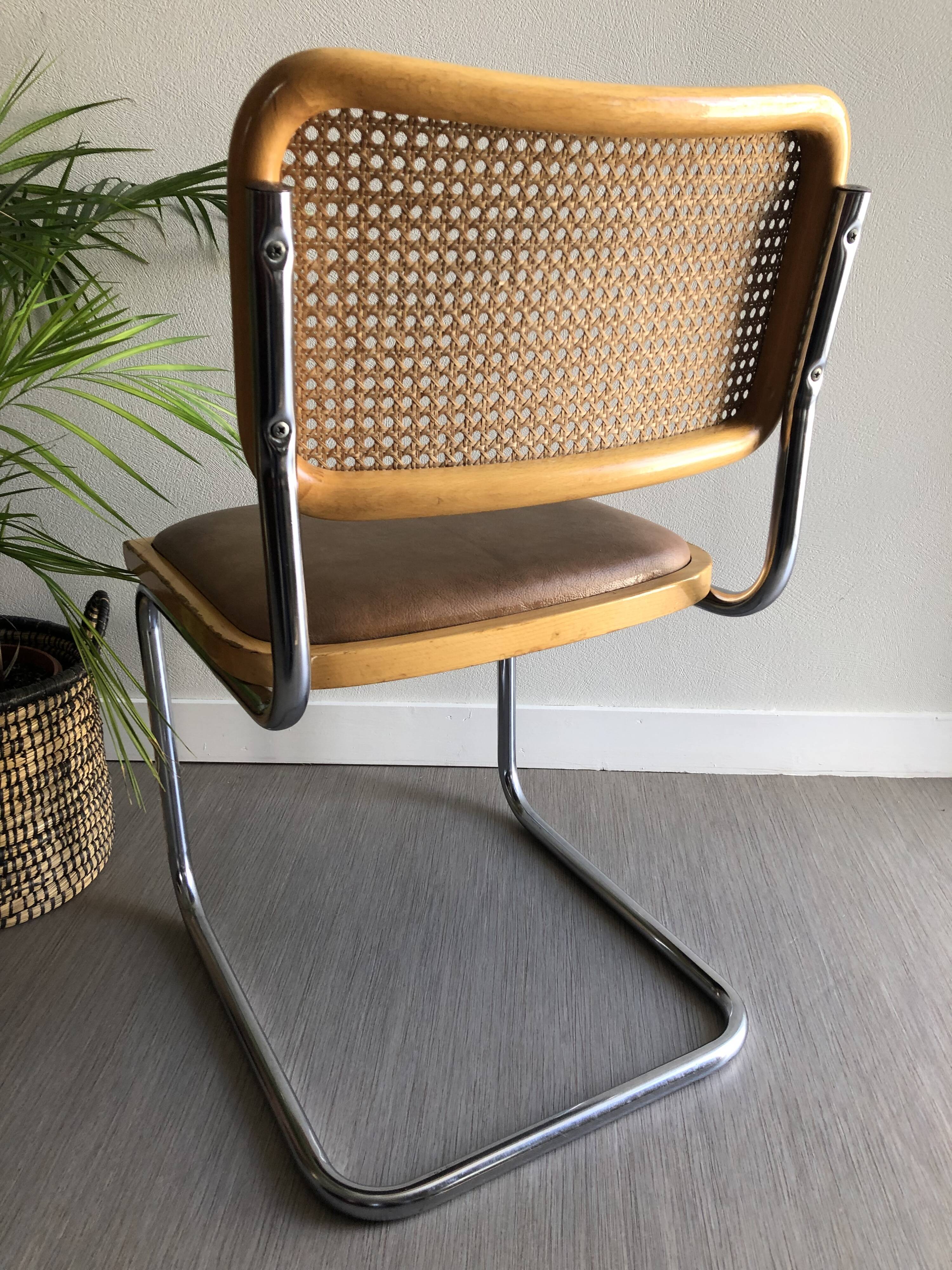 Chair cesca B32 by Marcel Breuer