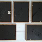 Set of 5 frames