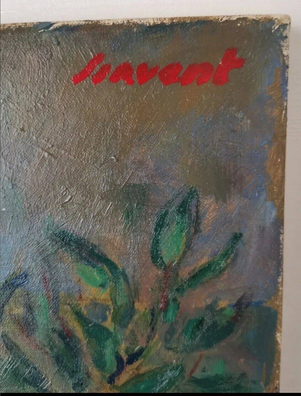 Peinture à l'huile femme nue impressionniste.