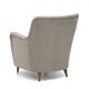 Grey fabric armchair, 1950s