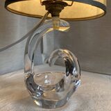 Vintage schneider crystal lamp 1960