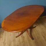 Acajou, table extensible Art Déco, 253 cm