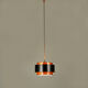 Saturn pendant light by j. hammerborg for fog & mørup, 1960s
