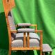 Art nouveau or arts and crafts  wingback chair