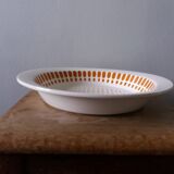 Hollow vegetable dish salad bowl 70s space age