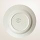 Set of nine deep plates in Givors earthenware, "Floreal" model.