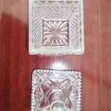 Old cisele glass candy
