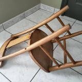 Old solid wood children's chair