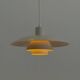 PH 4/3 pendant lamp white with orange accents by Poul Henningsen for Louis