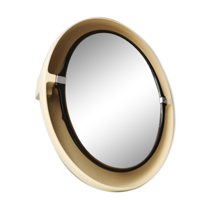 Miroir vintage ovale avec lumière