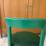 Chaise Bruno Rey verte Vintage (5)