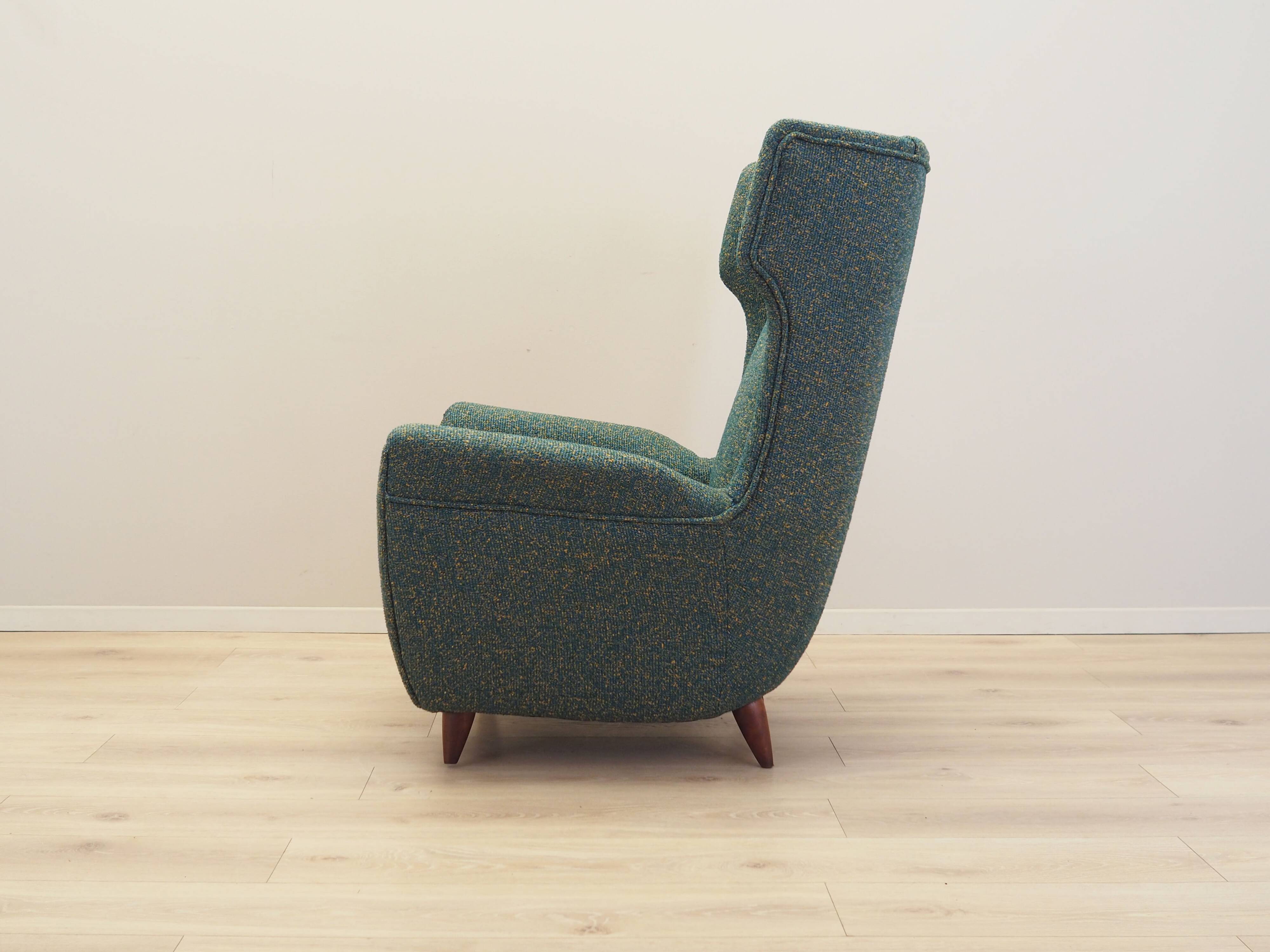 Lounge armchair, Italian design, 1970s, production: Italy